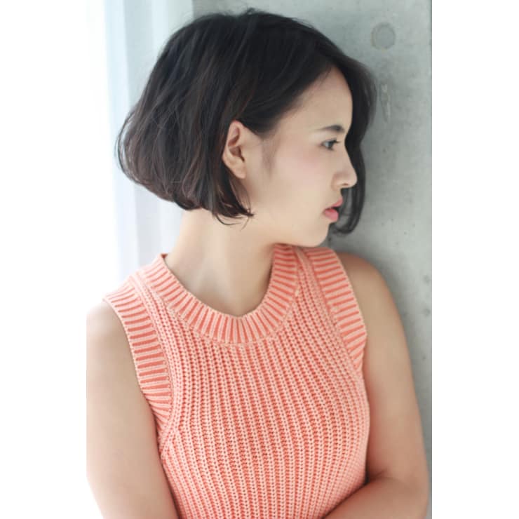 水原希子さん風 モードショートボブ Door Bell Hair Living ドアベルヘアーリビング のヘアスタイル 美容院 美容室を予約するなら楽天ビューティ