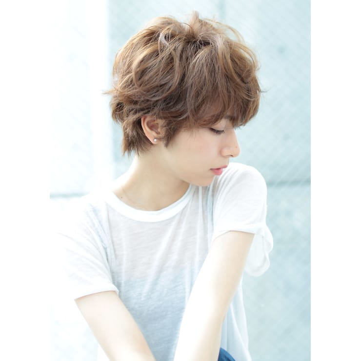 ａｓｈ自由が丘 坂本哲也 フェザーグレージュショート Ash 自由が丘店 アッシュジユウガオカテン のヘアスタイル 美容院 美容室を予約するなら楽天ビューティ