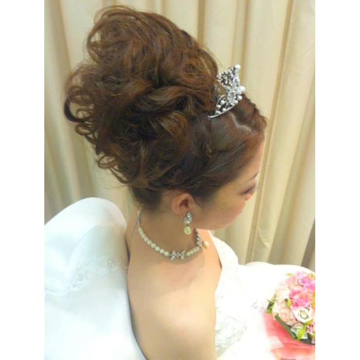 花嫁様ヘアセットスタイル Cherot シャロット のヘアスタイル 美容院 美容室を予約するなら楽天ビューティ