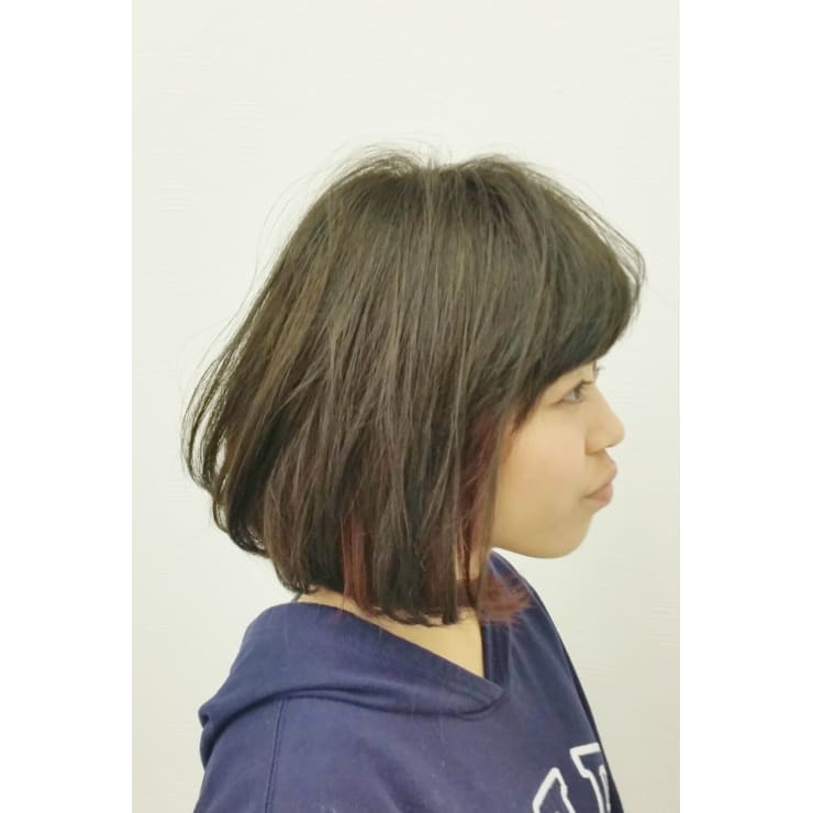 16年イチ押し インナーカラーボブ Prism Hair Design プリズム ヘアーデザイン のヘアスタイル 美容院 美容室を予約するなら楽天ビューティ