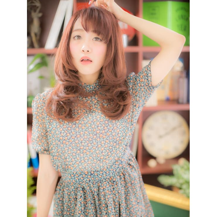 デジタルパーマ】コロン☆とした“お嬢様”ロング | COVER HAIR