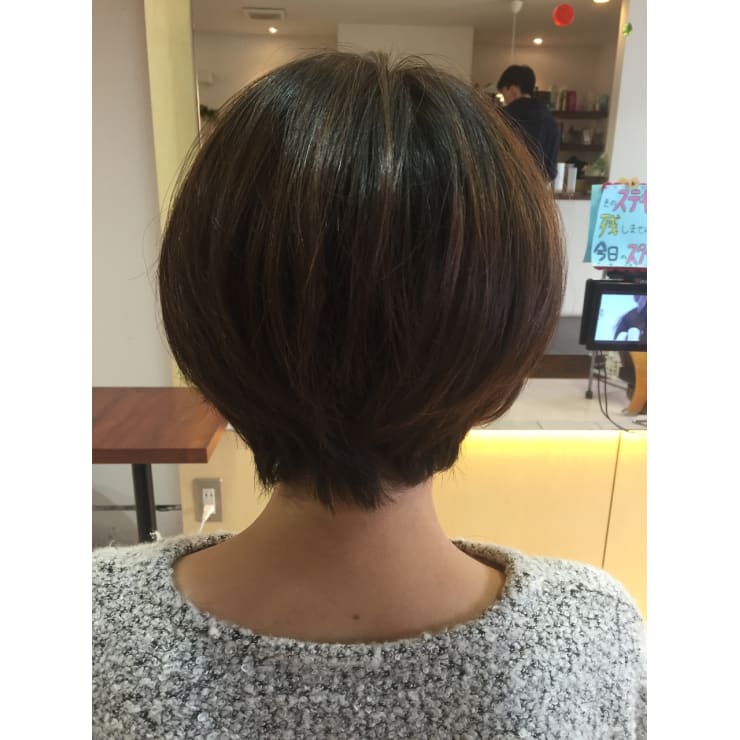 はねるのが嫌だ そんな方オススメショートボブ Hair Quench Ottis クエンチオッティス のヘアスタイル 美容院 美容室を予約するなら楽天ビューティ