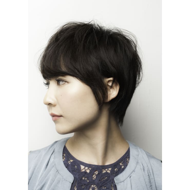 女性らしいベリーショート Ameria アメリア のヘアスタイル 美容院 美容室を予約するなら楽天ビューティ