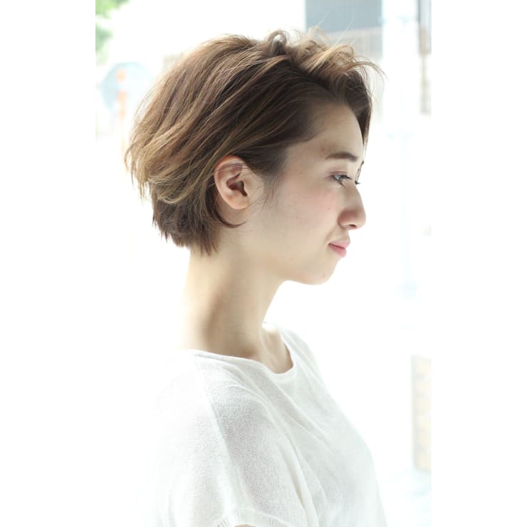 Un Ami 2015年夏のエレガントショート Un Ami アンアミ のヘアスタイル 美容院 美容室を予約するなら楽天ビューティ