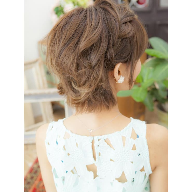 ショートヘアセット Little By E Lan リトルバイエラン のヘアスタイル 美容院 美容室を予約するなら楽天ビューティ