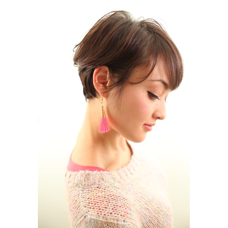 田丸麻紀さん風 ふんわりショートヘアー Beautrium 銀座265 ビュートリアム のヘアスタイル 美容院 美容室を予約するなら楽天ビューティ