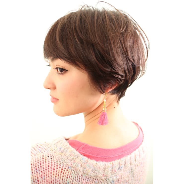 田丸麻紀さん風 ふんわりショートヘアー Beautrium 銀座265 ビュートリアム のヘアスタイル 美容院 美容室を予約するなら楽天ビューティ