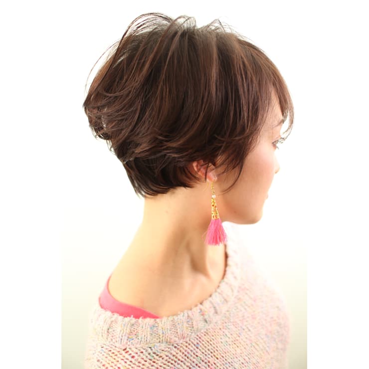 田丸麻紀さん風 ふんわりショートヘアー Beautrium 銀座265 ビュートリアム のヘアスタイル 美容院 美容室を予約するなら楽天ビューティ