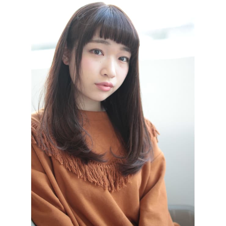 ａｓｈ自由が丘 坂本哲也 ベビーバング ツヤサラワンカール Ash 自由が丘店 アッシュジユウガオカテン のヘアスタイル 美容院 美容室を予約するなら楽天ビューティ