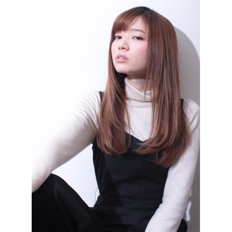 ａｓｈ自由が丘 坂本哲也 大人可愛いツヤサラロング Ash 自由が丘店 アッシュジユウガオカテン のヘアスタイル 美容院 美容室を予約するなら楽天ビューティ