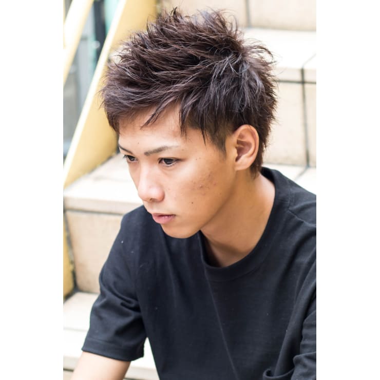 モヒカン風無造作ショート Broto ブロット のヘアスタイル 美容院 美容室を予約するなら楽天ビューティ