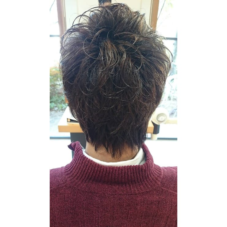 お手入れ簡単メンズポイントパーマ Sakura Beauty Village サクラビューティーヴィレッジ のヘアスタイル 美容院 美容室を予約するなら楽天ビューティ