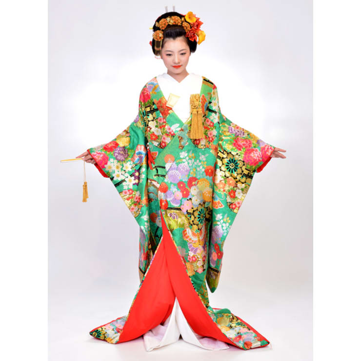 色打掛ブライダル着付け＋和装ウェディング花嫁スタイル | Blooming