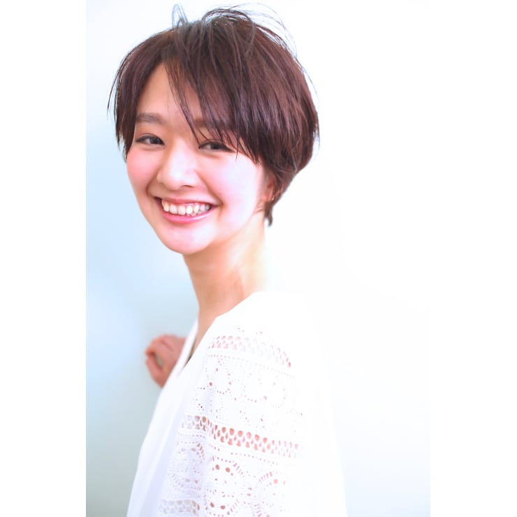 吉瀬美智子さん風 大人女子ショートヘアー Beautrium 銀座265 ビュートリアム のヘアスタイル 美容院 美容室を予約するなら楽天ビューティ