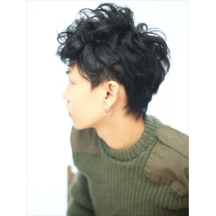 ルードな男性感を追求した 綾野剛テイストショート Slash 広島店 スラッシュヒロシマテン のヘアスタイル 美容院 美容室を予約するなら楽天ビューティ