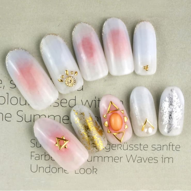 可愛い キレイ 長持ち デザインジェルネイルコース 5 980 Nail Moa 上田店 ネイルモアウエダテン のこだわり特集 ネイル まつげサロンを予約するなら楽天ビューティ