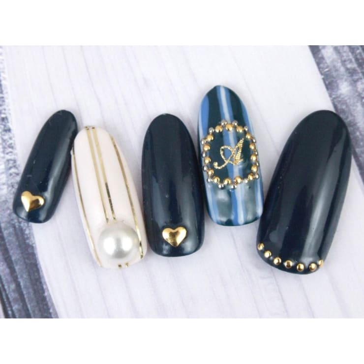 ネイビー ストライプ Nail Moa 三軒茶屋店 ネイルモアサンゲンヂャヤテン のネイルデザイン ネイル まつげサロンを予約するなら楽天ビューティ ネイビー ストライプ Nail Moa 三軒茶屋店 ネイルモアサンゲンヂャヤテン のネイルデザイン ネイル まつげサロンを予約するなら楽天ビューティ