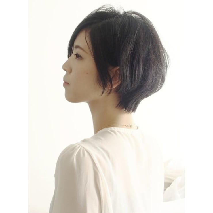 大人黒髪ショートボブ Circus By Beautrium 表参道 サーカスバイビュートリアム のヘアスタイル 美容院 美容室を予約するなら楽天ビューティ