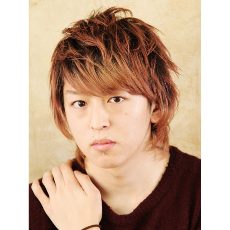 甘めメンズナチュラル ダブルカラー くせ毛生かすstyle Hair Arks 上大岡店 ヘアーアークス のヘアスタイル 美容院 美容室を予約するなら楽天ビューティ