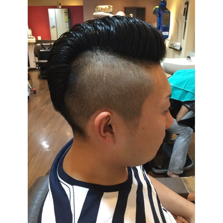 ポンパドール 須磨 板宿 メンズ専門美容院 インフィニィト インフィニィト のヘアスタイル 美容院 美容室を予約するなら楽天ビューティ