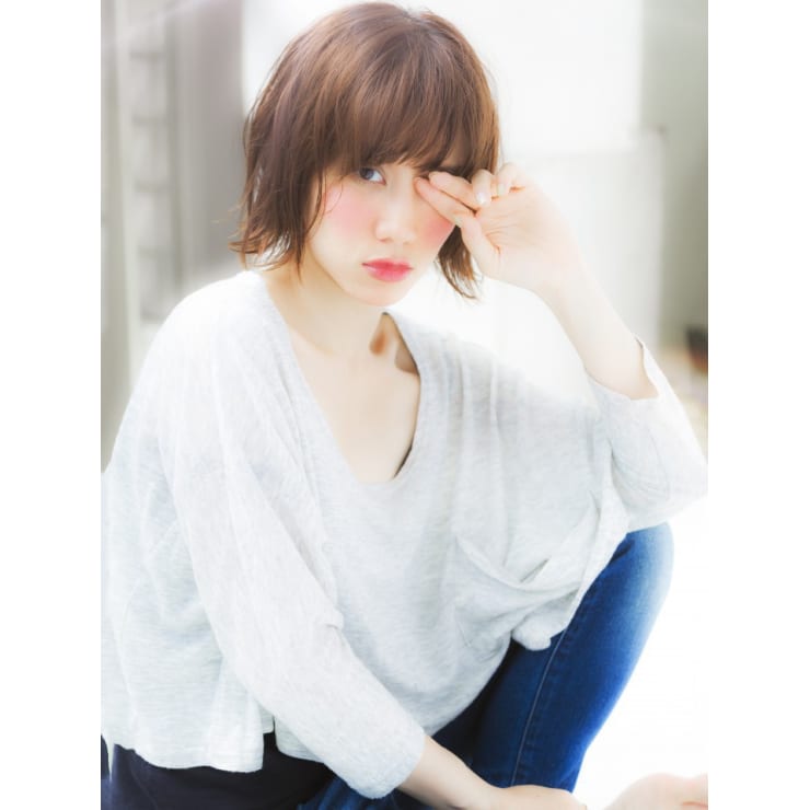 セミウェットおフェロクールボブ 表参道 原宿店 Prize 表参道 原宿店 プライズオモテサンドウハラジュクテン のヘアスタイル 美容院 美容室を予約するなら楽天ビューティ