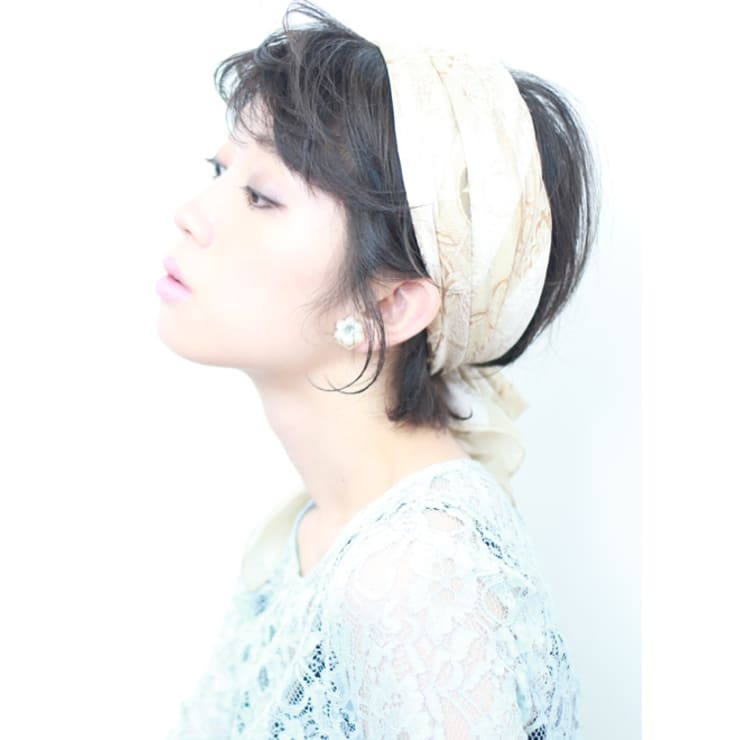 ショートとボブで簡単ターバンアレンジ Beautrium Ginza ビュートリアム のヘアスタイル 美容院 美容室を予約するなら楽天ビューティ ショートとボブで簡単ターバンアレンジ Beautrium Ginza ビュートリアム のヘアスタイル 美容院 美容室を予約するなら楽天ビューティ