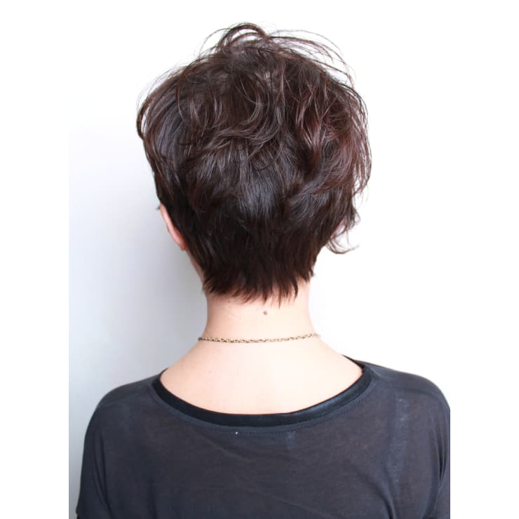 大竹しのぶ風アバンギャルドショートヘアー Beautrium 福岡 ビュートリアム のヘアスタイル 美容院 美容室を予約するなら楽天ビューティ
