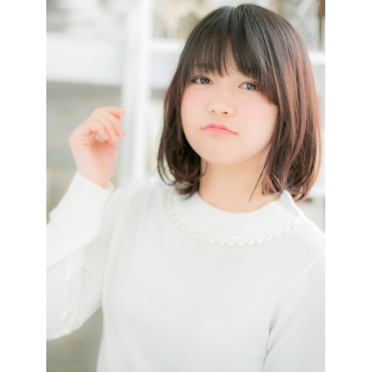 黒髪でも可愛い 伸ばしかけボブ Mod S Hair 上尾 モッズヘア 上尾西口店 髪質改善 縮毛矯正 ヘッドスパ モッズヘア アゲオニシグチテン のヘアスタイル 美容院 美容室を予約するなら楽天ビューティ