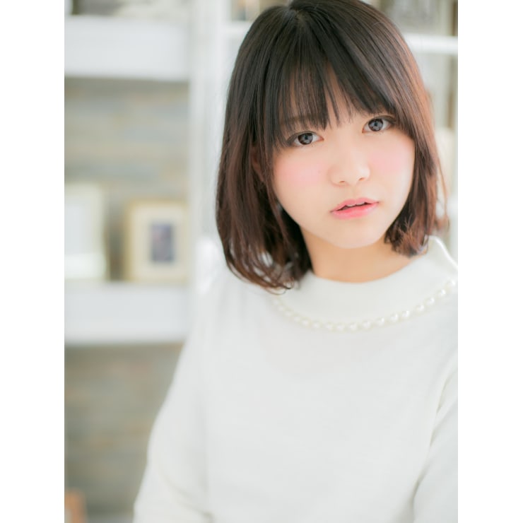 黒髪でも可愛い 伸ばしかけボブ Mod S Hair 上尾 モッズヘア 上尾西口店 髪質改善 縮毛矯正 ヘッドスパ モッズヘア アゲオニシグチテン のヘアスタイル 美容院 美容室を予約するなら楽天ビューティ