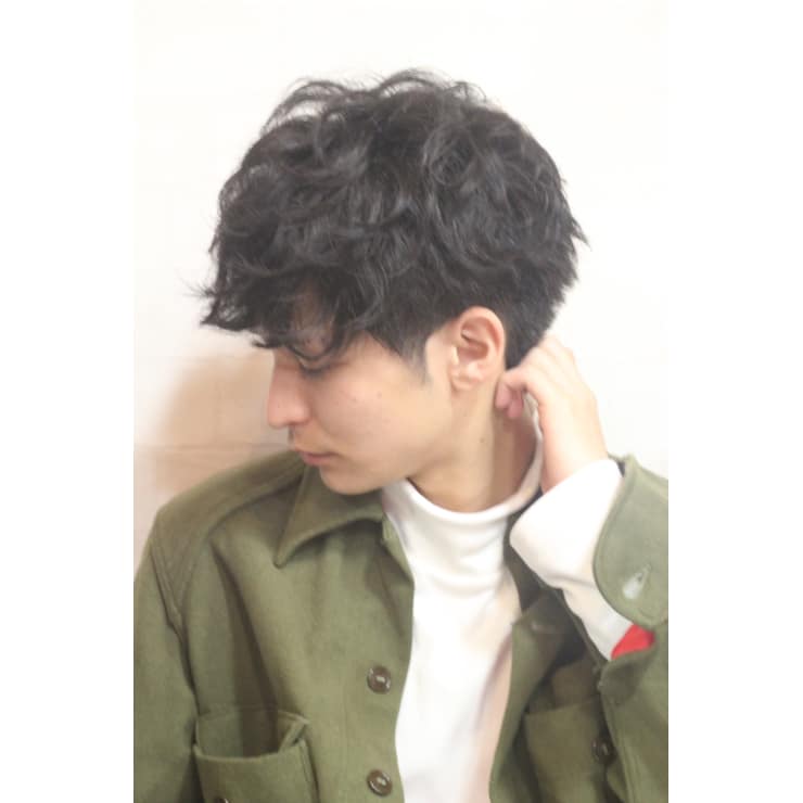 外国人風の太束ショートマッシュスタイル Boucle ブークル のヘアスタイル 美容院 美容室を予約するなら楽天ビューティ