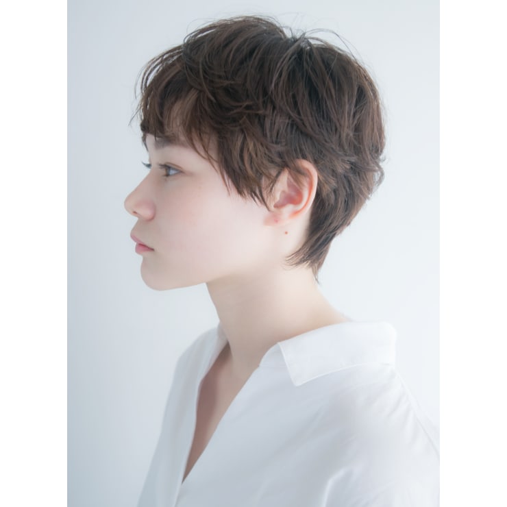 代30代大人オシャレなマッシュショートパーマ Anti アンティ のヘアスタイル 美容院 美容室を予約するなら楽天ビューティ
