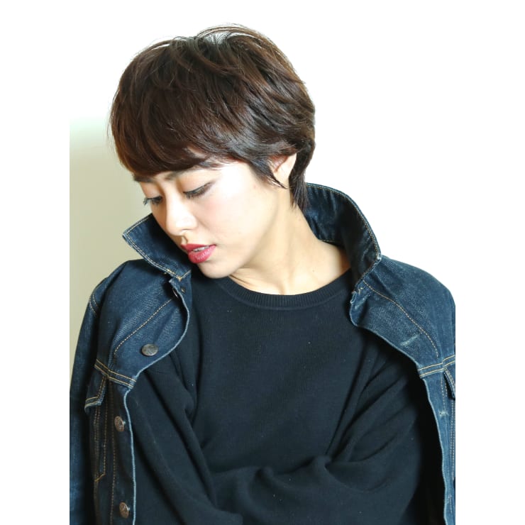 パーマなしでもキマるスッキリ大人ショート Beautrium 福岡 ビュートリアム のヘアスタイル 美容院 美容室を予約するなら楽天ビューティ