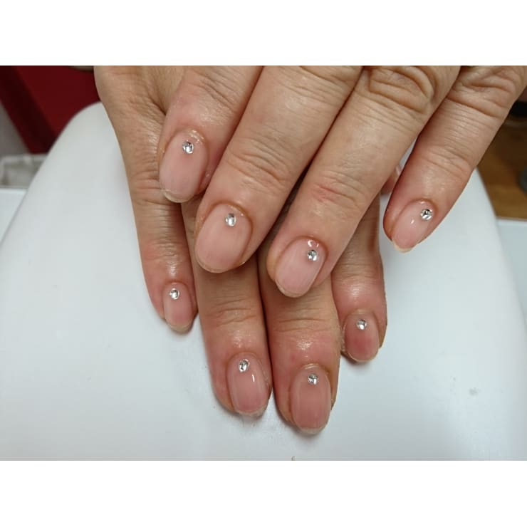 クリアネイル シンプル Nail Salon Coco ココ のネイルデザイン ネイル まつげサロンを予約するなら楽天ビューティ