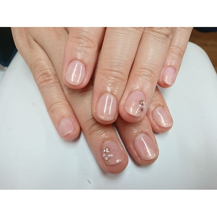 ヌーディーピンクグラデーション Olさんもokネイル Nail Salon Coco ココ のネイルデザイン ネイル まつげサロンを予約するなら楽天ビューティ