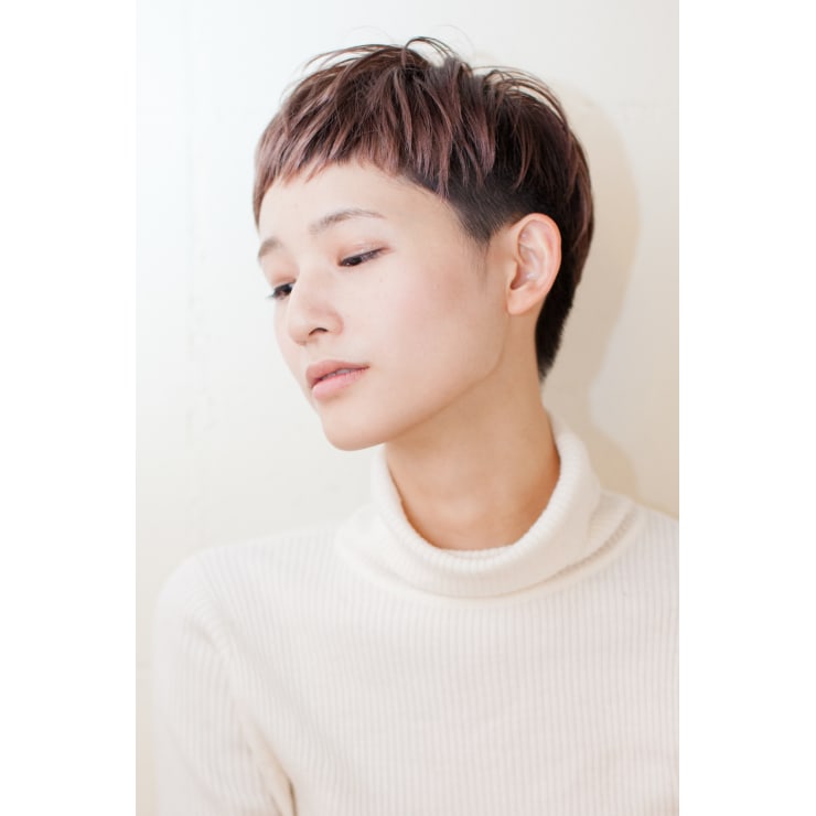 イルミナカラーマニッシュベリーショート Marco マルコ のヘアスタイル 美容院 美容室を予約するなら楽天ビューティ