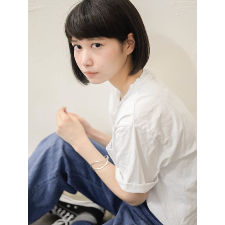 Bob タイトなシルエット 小顔ボブ Kochab コカブ のヘアスタイル 美容院 美容室を予約するなら楽天ビューティ