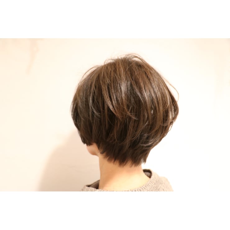 ふんわり丸いショート Atelier Rico アトリエ リコ のヘアスタイル 美容院 美容室を予約するなら楽天ビューティ