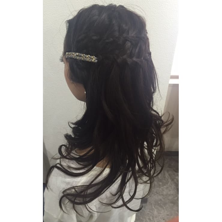 ヘアアレンジ ウォーターフォール Beauty Salon Jyack ビューティーサロンジャック のヘアスタイル 美容院 美容室を予約するなら楽天ビューティ