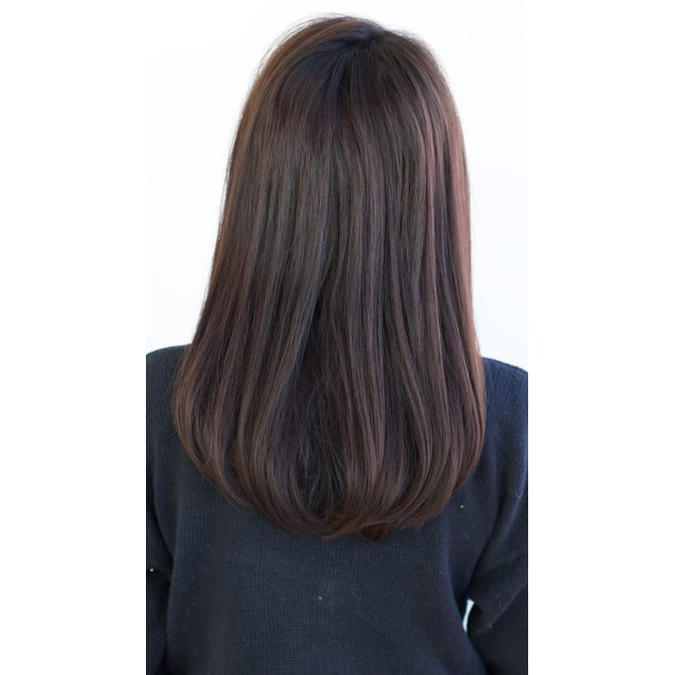 前髪なしのストレートセミロング O117 Alice By Afloat アリスバイアフロート のヘアスタイル 美容院 美容室を予約するなら楽天ビューティ