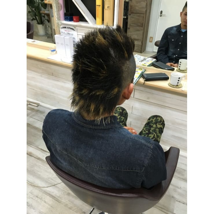 長渕剛風カット Soar Hair Works ソアーヘアーワークス のヘアスタイル 美容院 美容室を予約するなら楽天ビューティ