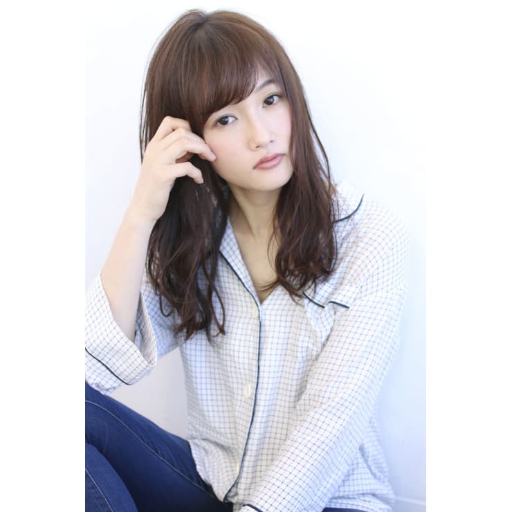 デジタルパーマ セミロング 無造作ウェーブ Y 134 Alice By Afloat アリスバイアフロート のヘアスタイル 美容院 美容室を予約するなら楽天ビューティ デジタルパーマ セミロング 無造作ウェーブ Y 134 Alice By Afloat アリスバイアフロート のヘアスタイル 美容院 美容室を予約するなら楽天ビューティ