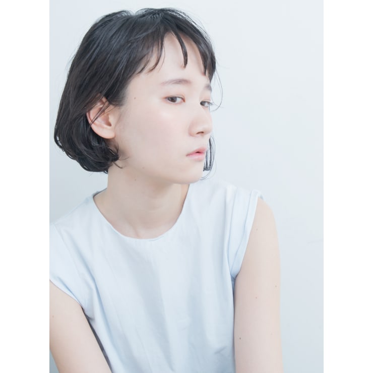 黒髪でも可愛い ウェットショートボブ Anti アンティ のヘアスタイル 美容院 美容室を予約するなら楽天ビューティ