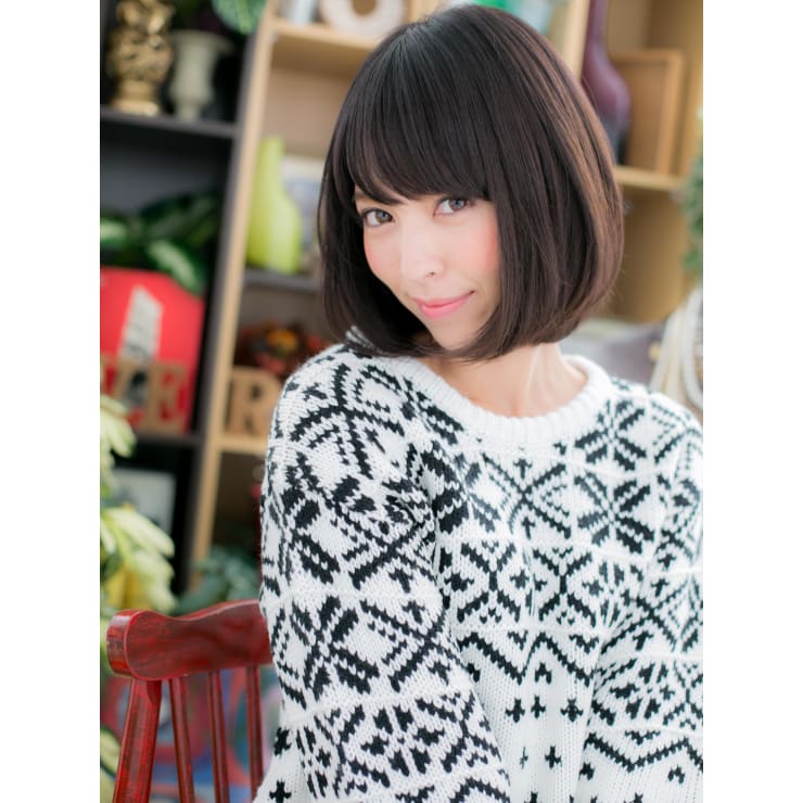 黒髪ボブの大人クラシカル Cover Hair Bliss 上尾西口店 髪質改善 縮毛矯正 ヘッドスパ カバーヘアブリス アゲオニシグチテン のヘアスタイル 美容院 美容室を予約するなら楽天ビューティ