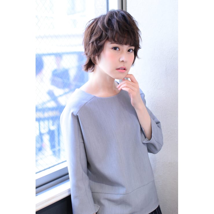 パーソナルカラー セミウェット束感ショート Trico 梅田茶屋町店 トリコ のヘアスタイル 美容院 美容室を予約するなら楽天ビューティ パーソナルカラー セミウェット束感ショート Trico 梅田茶屋町店 トリコ のヘアスタイル 美容院 美容室を予約するなら楽天ビューティ