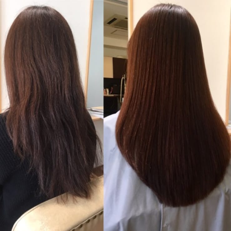 艶髪 美髪再生ストレートパーマ Le Ali レアーリ のヘアスタイル 美容院 美容室を予約するなら楽天ビューティ