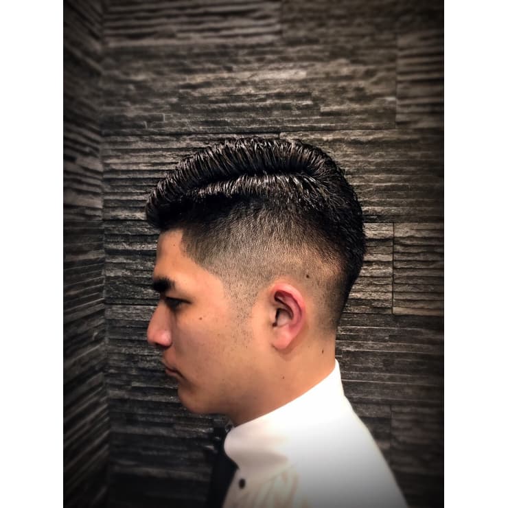 男らしくカッコイイビジネス七三刈り上げスタイル 大門浜松町 ヒロ銀座ヘアーサロン 浜松町大門店 ヒロギンザ ハママツチョウダイモンテン のヘアスタイル 美容院 美容室を予約するなら楽天ビューティ