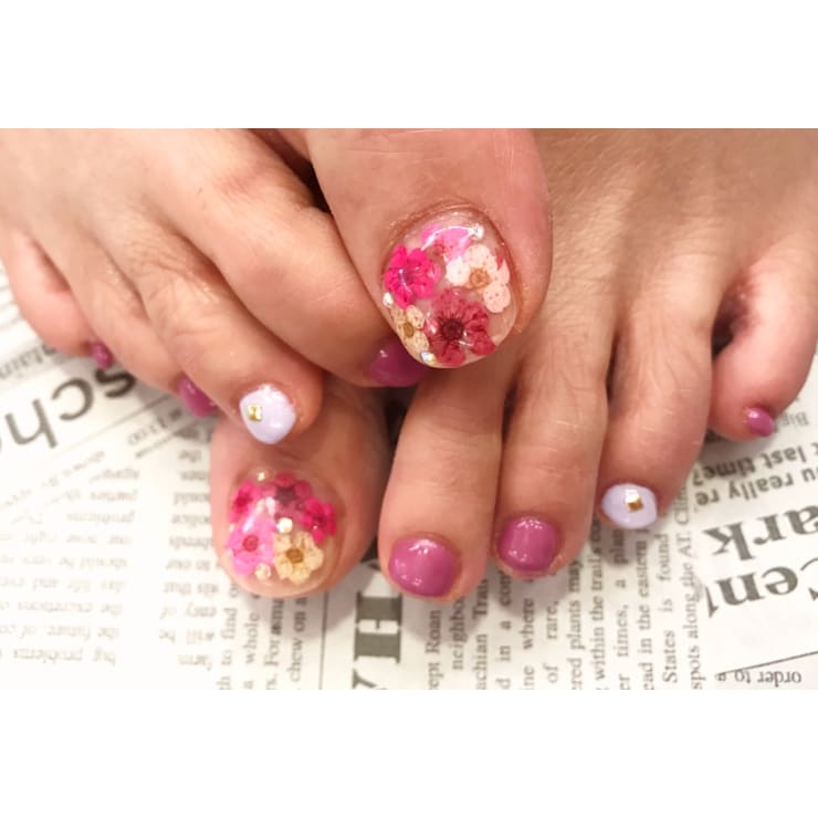 フットネイルアート Nail Gallery Avant 塚口店 アヴァン のネイルデザイン ネイル まつげサロンを予約するなら楽天ビューティ