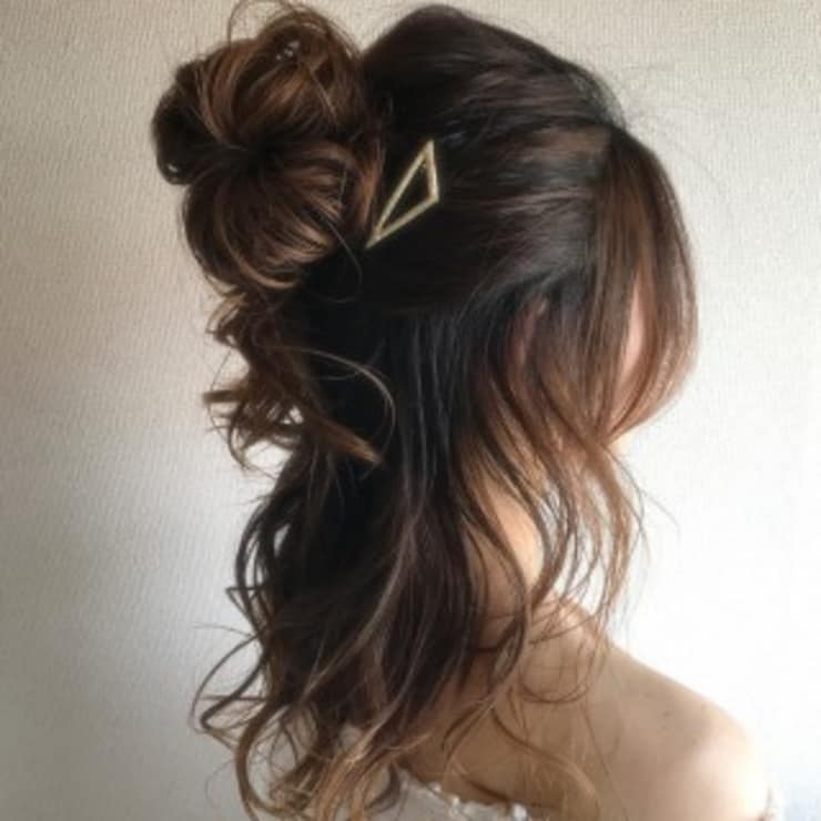 デート おでかけ前に 決めすぎないハーフアップ Lina Beauty Garden リーナ ビューティーガーデン のヘアスタイル 美容院 美容室を予約するなら楽天ビューティ