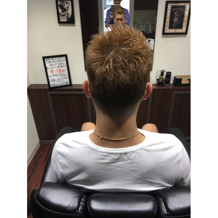 メンズサマーショート Trad Barber Style トラッドバーバースタイル のヘアスタイル 美容院 美容室を予約するなら楽天ビューティ