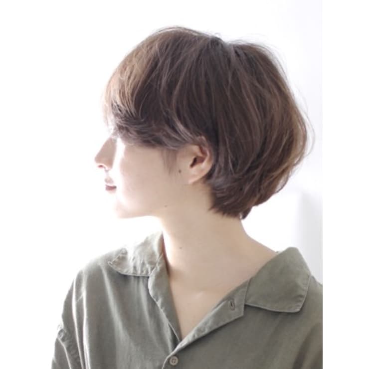 大人の似合わせショートボブ パーマ Circus By Beautrium 表参道 サーカスバイビュートリアム のヘアスタイル 美容院 美容室を予約するなら楽天ビューティ
